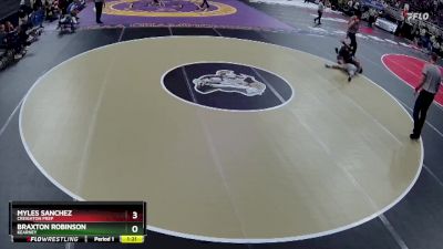 Champ. Round 1 - Braxton Robinson, Kearney vs Myles Sanchez, Creighton Prep