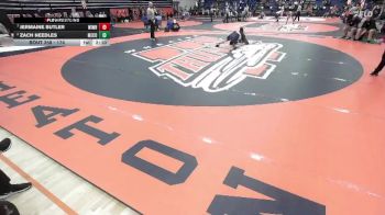 174 lbs Quarterfinal - Jermaine Butler, Wisconsin-Whitewater vs Zach Needles, Messiah College