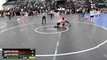 138 lbs Cons. Semi - Trevor Steffen, GACC vs Carter Geschke, NWTC