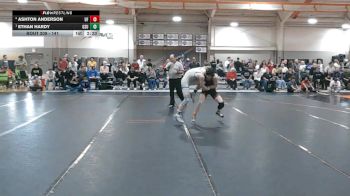 141 lbs Semifinal - Ethan Hardy, Glenville State vs Ashton Anderson, Findlay