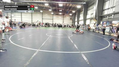 132 lbs Rr Rnd 2 - Joshua Dobson, 4M Strength - HSB vs Philip Watson, New England Gold - HSB