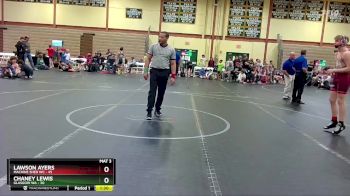 160 lbs Round 3 (6 Team) - Lawson Ayers, Machine Shed WC vs Chaney Lewis, Glasgow WA