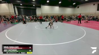 49-51 lbs Round 2 - Grey Matthews, Texas Elite Wrestling Club vs Israel Rubalcado, Malicious Grounds Wrestling Club