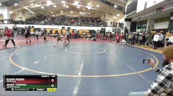 100 lbs Cons. Round 4 - Kadin Peden, Fruitland vs River Thomas, Garden Valley