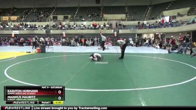 60 lbs Cons. Round 2 - Kashton Hormann, Summit Wrestling Academy vs Maximus Mauritz, Pursuit Wrestling Minnesota