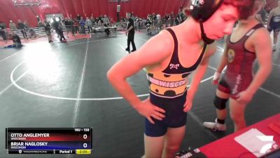 138 lbs Cons. Round 3 - Otto Anglemyer, Wisconsin vs Briar Naglosky, Wisconsin