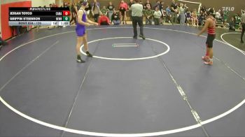 126 lbs Cons. Round 3 - Jeriah Toyco, Camas vs Griffin Steenson, Newberg