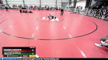 60 lbs Rd# 9- 2:15pm Saturday Final Pool - Braxton Sharples, Minion Black vs Blayden Thompson, Minnesota Funky Singlets