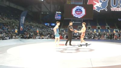 106 lbs Champ. Rd Of 32 - Michael Perna, New Jersey vs Gavin Hoeft, Minnesota