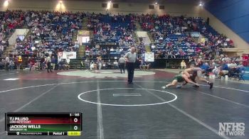 3 - 165 lbs 5th Place Match - Jackson Wells, Broadway HS vs TJ Piluso, Lord Botetourt