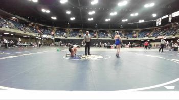 145 lbs Quarterfinal - Bella Cyrkiel, Minooka vs Nikki Hubbard, Hoffman Estates