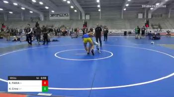 160 lbs Consolation - Aidan FARIA, RI vs Hayden Crow, WY