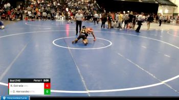 125 lbs Champ. Round 2 - Diago Hernandez, Ottawa University vs Roberto Estrada, Western Colorado University