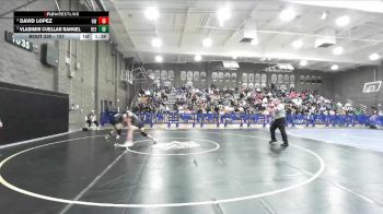 157 lbs Semifinal - Vladimir Cuellar Rangel, Reedley vs David Lopez, Golden West