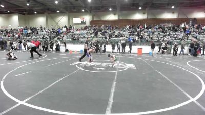 70 lbs Rr Rnd 1 - Blaine Mahan, Northern Select Wrestling vs Lucas Ybarra, Fallon Outlaws WC