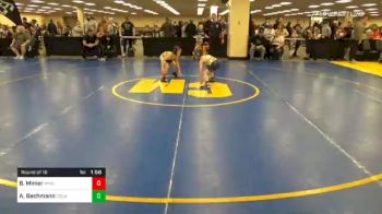 60 lbs Prelims - Brennen Minier, Wyalusing vs Adam Bachmann, Council Rock