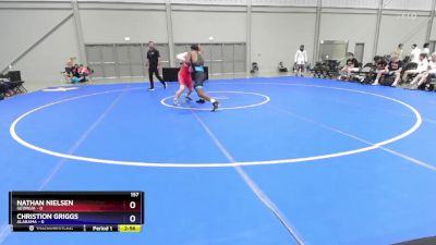 157 lbs Placement Matches (16 Team) - NATHAN NIELSEN, Georgia vs Christion Griggs, Alabama