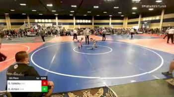 50 lbs 5th Place - Gavin Valesky, Swamp Monsters vs Gavin Antoni, Ukiah WC