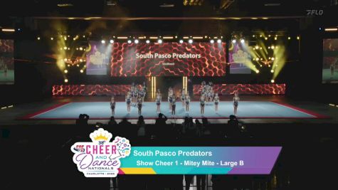 South Pasco Predators * [2025 Show Cheer 1 - Mitey Mite - Large B] 2025 Pop Warner National Cheer & Dance Championship