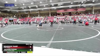 105 lbs Cons. Round 3 - Jackson Dugan, Kansas Young Guns vs Braddock Tharp, Linn County