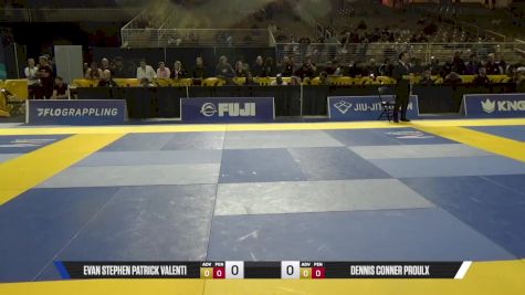 Dennis Conner Proulx vs Evan Stephen Patrick Valenti 2025 Pan Jiu Jitsu IBJJF Championship