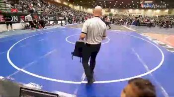 52 lbs Round Of 16 - Connor Wilson, Redmond High School vs Lincoln Burgess, Gold Rush Wrestling Academy