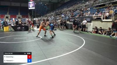 170 lbs Cons 64 #2 - Patrick Downing, Illinois vs Oliver Howard, Alabama