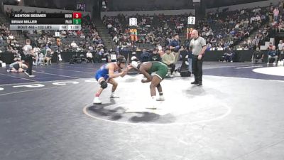 132 lbs Quarterfinal - Ashton Besmer, Buchanan (CS) vs Brian Miller, Palo Alto (CC)