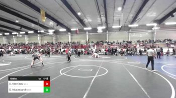 138 lbs Quarterfinal - Uriah Martinez, Wlv Jr Wrestling vs Gavyn Mccasland, Basement Brawlers