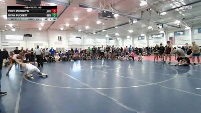171 lbs Quarterfinal - Tony Preolitti, Jacket Wrestling Club-HS vs Ryan Puckett, Ohio Gold-HS