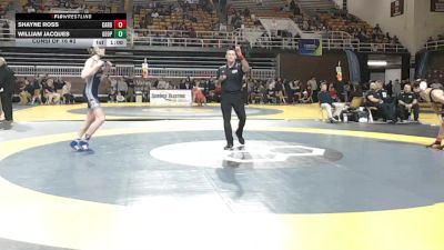 144 lbs Consi Of 16 #2 - Shayne Ross, Cardinal Newman School vs William Jacques, Georgetown Prep