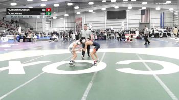 5 - 106 lbs Cons. Round 2 - Landon Le, Briar Woods vs Landon Warren, Hickory