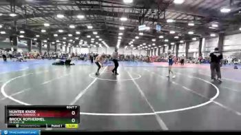 100 lbs Round 3 (6 Team) - Brock Rothermel, PA Gold vs Hunter Knox, Oklahoma Tornados