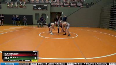 140 lbs Round 1 - Broc Metcalf, Hoover vs Hunter Welch, New Hope HS