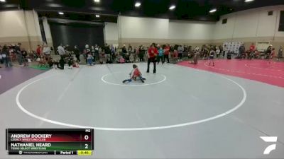 70 lbs 3rd Place Match - Andrew Dockery, Legacy Wrestling Club vs Nathaniel Heard, Texas Select Wrestling