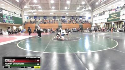 144 lbs Cons. Round 6 - Jayden Ho, San Clemente vs Kamrin Daugherty, Yucaipa