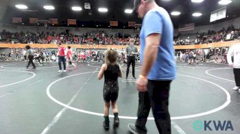46 lbs Rr Rnd 2 - Genevieve Foust, Shelton Wrestling Academy vs Raygen Bryant, Prime Wrestling