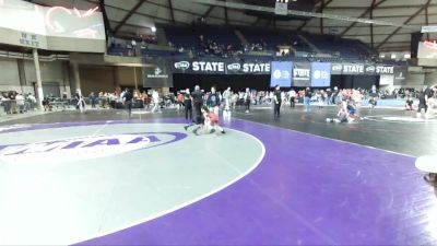 66-72 lbs Cons. Round 3 - Elia Torres, Moses Lake Wrestling Club vs Camryn Reeson, Olympia Wrestling Club