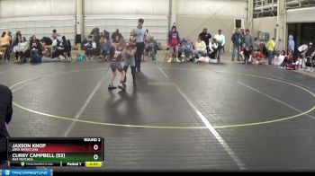 50/53 Round 2 - Jaxson Knop, ARES Wrestling vs Curry Campbell (53), Mat Psychos