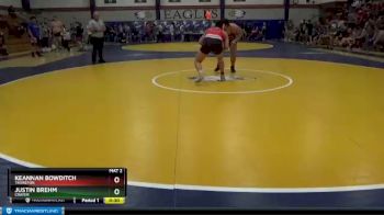 285 lbs Cons. Semi - Justin Brehm, Crater vs Keannan Bowditch, Thurston