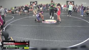 105/115 Round 4 - Shavon Frazier, White Knoll Youth Wrestling vs Grace Seville, KC Elite Training Center