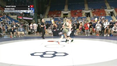 144 lbs Champ. Rd Of 64 - Wyatt Rock, New York vs Rorek Foss, Washington
