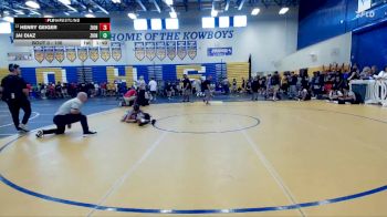 106 lbs Champ. Round 2 - Henry Geiger, Granville / Beast Mode vs Jai Diaz, Maximum Performance