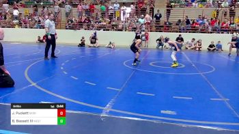 64 lbs Quarterfinal - Jaylin Puckett, Georgia vs Benton Bassett III, West Forsyth Wrestling Club