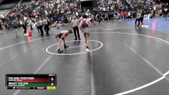 149 lbs Champ. Round 1 - Brady Collins, Nebraska-Kearney vs Itai Hod-Tuszynski, Waldorf (Iowa)