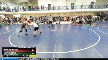 114 lbs Cons. Round 1 - Izzac McIntyre, Carbon Wrestling Club vs Ashton Lewis, Aviator Wrestling Club