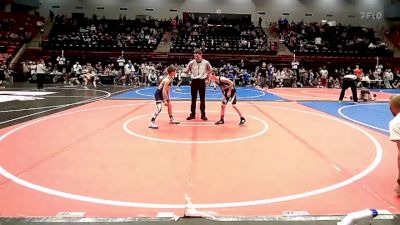 73 lbs Quarterfinal - Kameryn Allison, Pocola Youth Wrestling vs Lincoln McPhail, Team Tulsa Wrestling Club