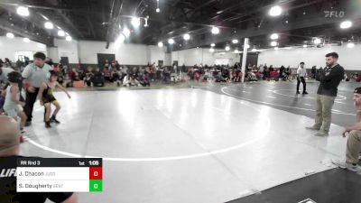 53 lbs Rr Rnd 3 - Jarren Chacon, Juggernaut WC vs Sam Dougherty, Sentinels Wr Ac