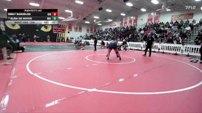 235 lbs Cons. Round 4 - Elisa De Hoyos, Mayfair vs Emily Banuelos, Golden Valley (Bakersfield)