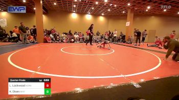 45-49 lbs Quarterfinal - Luke Lockwood, NORTH DESOTO WRESTLING ACADEMY vs Kaleb Olsen, Best Trained